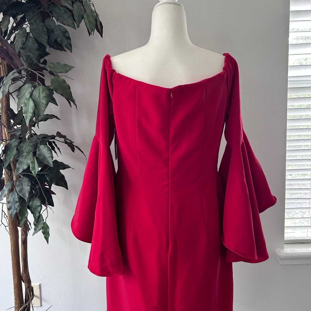 Boston Proper NWT Red Off The Shoulder Dress size 12
#0334 - Picture 3 of 10